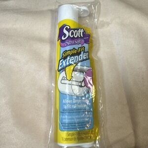 SCOTT Simple Fit Toilet Paper Roll‎ Extender for Larger Rolls NIP